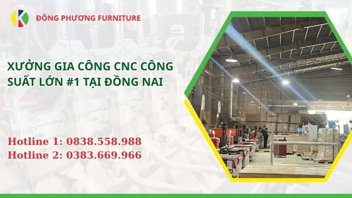 Xưởng Gia Công CNC Công suất lớn #1 Tại Đồng Nai
